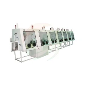 Hộp găng tay chân không cho pin lithium ion